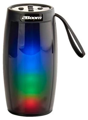2BOOM Shine LED Wireless Speaker Bluetooth BT224K - Black by 2BOOM - Refurbished - Very Good condition - US$23.28
