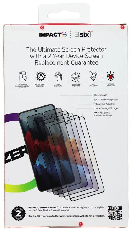 3sixT ImpactZero Ultimate Screen Protector for Samsung Galaxy S22+ - Clear by 3sixT - Image 4