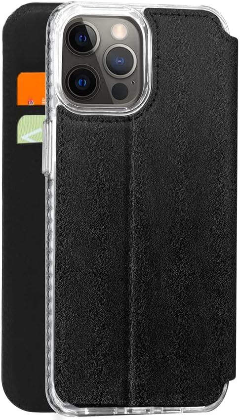 3sixT SlimFolio Wallet Phone Case for iPhone 13 Pro Max - Black by 3sixT - Image 2