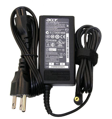 Acer AC Adapter Charger 65W - Black by Acer - Refurbished - Premium condition - CA$66.49