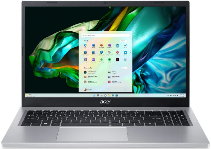Acer Aspire 3 A315-24PT Laptop 15.6" - Pure Silver - AMD Ryzen 5 7520U 2.8GHz - 16GB RAM - 1TB by Acer - Refurbished - Very Good condition - US$505.98