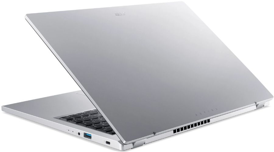 Acer Aspire 3 A315-24PT Laptop 15.6" - Pure Silver - AMD Ryzen 5 7520U 2.8GHz - 16GB RAM - 1TB by Acer - Image 4