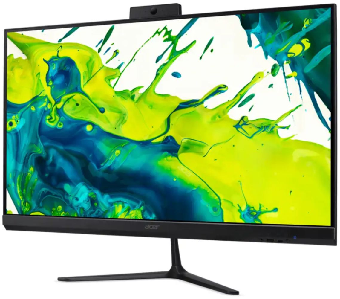Acer Aspire C27-2G-ER14 AIO Desktop PC 27" - AMD Ryzen 7 5825U 2.0GHz - 512GB - Black - 16GB RAM by Acer - Refurbished - Like New condition - Image 3