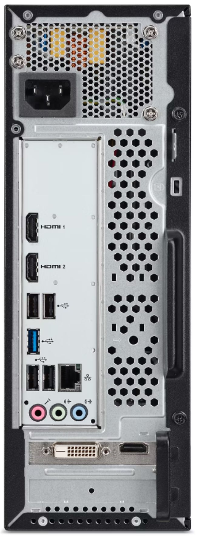 Acer Aspire XC-1785-ES12 Desktop PC - Intel Core i3-14100 3.5GHz - 512GB - Black - 8GB RAM by Acer - Refurbished - Very Good condition - Image 4