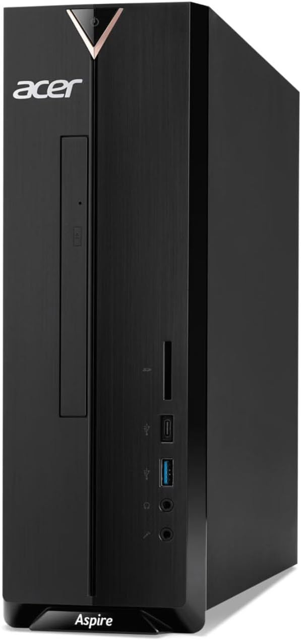 Acer Aspire XC-840-ES11 Desktop PC - Intel Celeron N4505 2.0GHz - 512GB - Black - 8GB RAM by Acer - Refurbished - Like New condition - Image 3