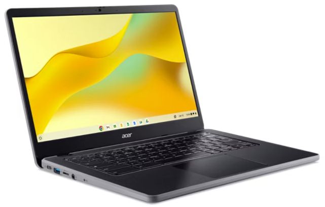 Acer Acer Chromebook 314 C936 Laptop 14" - Intel N100 0.8GHz - 8GB - 64GB - Black - 14 Inch - Very Good - Standard Battery by Acer - Refurbished - Very Good condition - Image 2