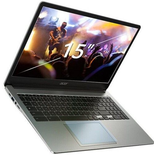 Acer Acer Chromebook 315 CB315-4H Laptop 15.6" - Intel Celeron N4500 1.1GHz - 4GB - 64GB - Pure Silver - 15.6 Inch - Very Good - Standard Battery by Acer - Refurbished - Very Good condition - Image 3