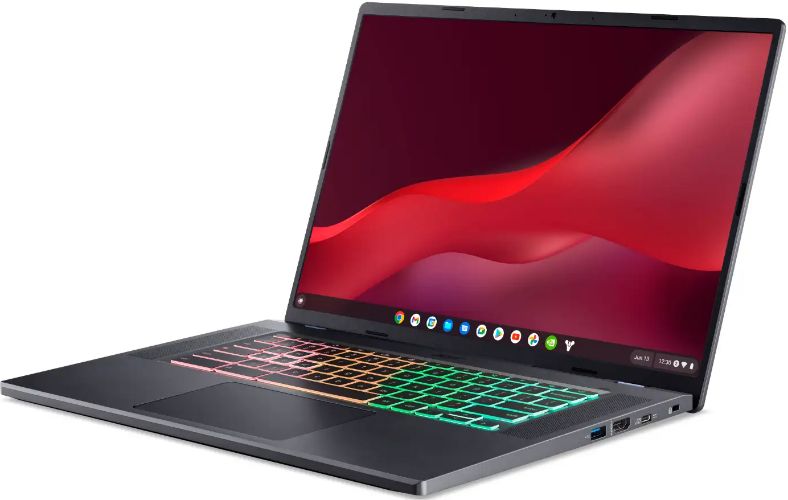 Acer Chromebook 516 GE CBG516-1H Gaming Laptop 16" - Titanium Gray - Intel Core i5-1240P 1.7GHz - 8GB RAM - 256GB by Acer - Image 3