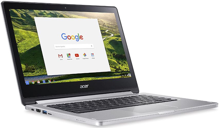 Acer Acer Chromebook R 13 (CB5-312T) Laptop 13.3" - MediaTek MT8173 2.4 GHz - 4GB - 32GB - Silver - Very Good - Standard Battery by Acer - Refurbished - Very Good condition - Image 2
