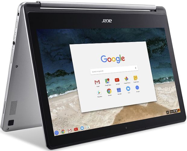 Acer Acer Chromebook R 13 (CB5-312T) Laptop 13.3" - MediaTek MT8173 2.4 GHz - 4GB - 32GB - Silver - Very Good - Standard Battery by Acer - Refurbished - Very Good condition - Image 4