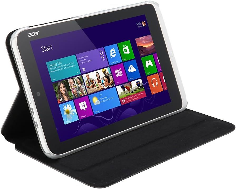 Acer Protective Folio Tablet Case for Acer Iconia W3-810 - Dark Gray - Brand New by Acer - Image 2