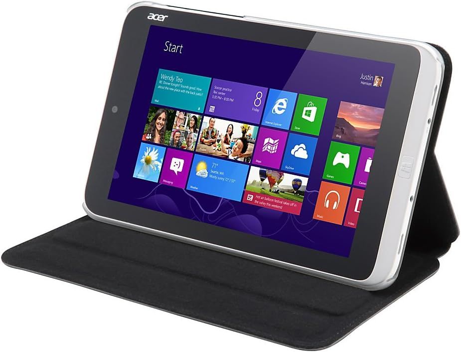 Acer Protective Folio Tablet Case for Acer Iconia W3-810 - Dark Gray - Brand New by Acer - Image 3