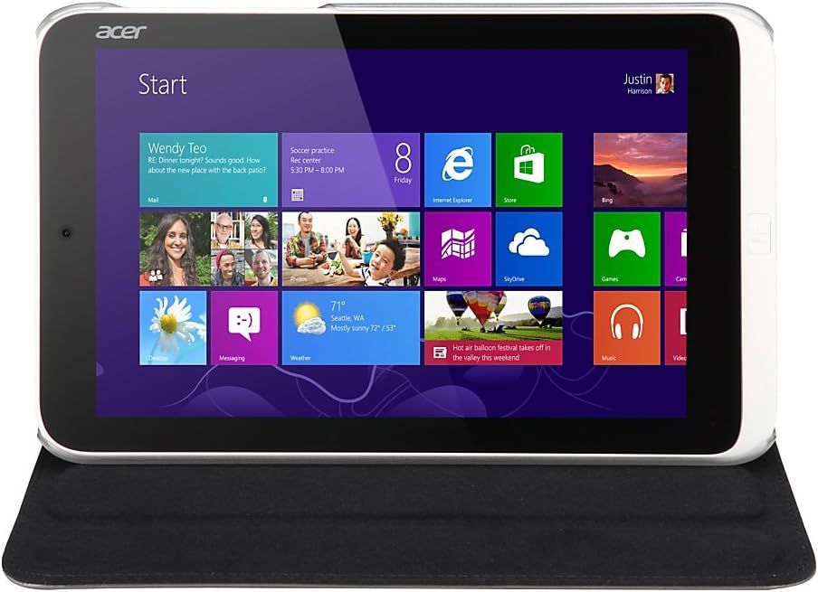 Acer Protective Folio Tablet Case for Acer Iconia W3-810 - Dark Gray - Brand New by Acer - Image 4