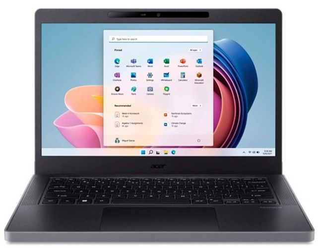 Acer TravelMate B5 TMB514-31 Notebook Laptop 14" - Shale Black - Intel Core i3-N305 1.8GHz - 8GB RAM - 256GB by Acer - Refurbished - Very Good condition - US$556.98