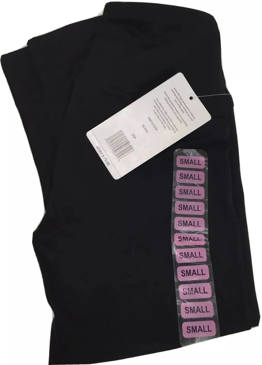 Active Life Legging Size - Black by Active Life - Refurbished - Brand New condition - US$14.48