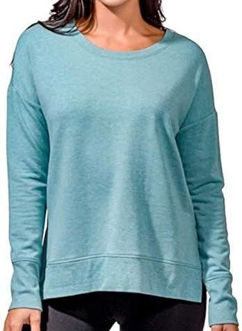 Active Life Women's Side Slit Modal Top (Medium) - Teal Heather by Active Life - Refurbished - Brand New condition - US$50.98