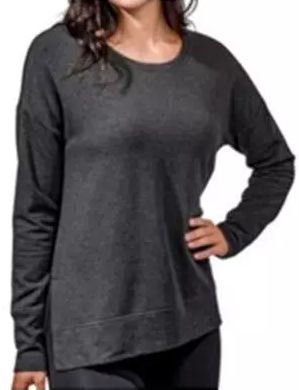 Active Life Women's Side Slit Modal Top (X Large) - Black Heather by Active Life - Refurbished - Brand New condition - US$50.98