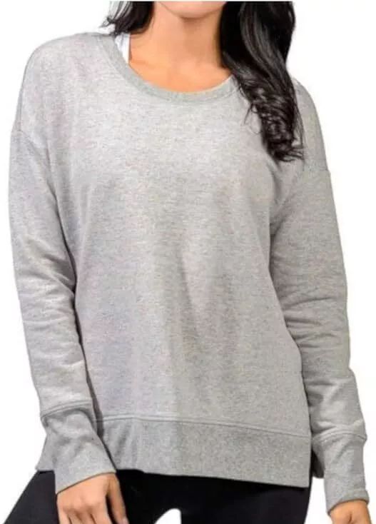 Active Life Women's Side Slit Modal Top (X Large) - Grey Confetti by Active Life - Refurbished - Brand New condition - US$20.98