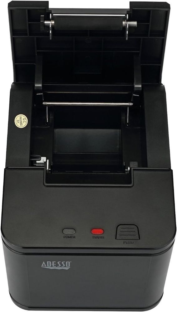 Adesso NuPrint 210 Receipt Printer - Black by Adesso - Image 4