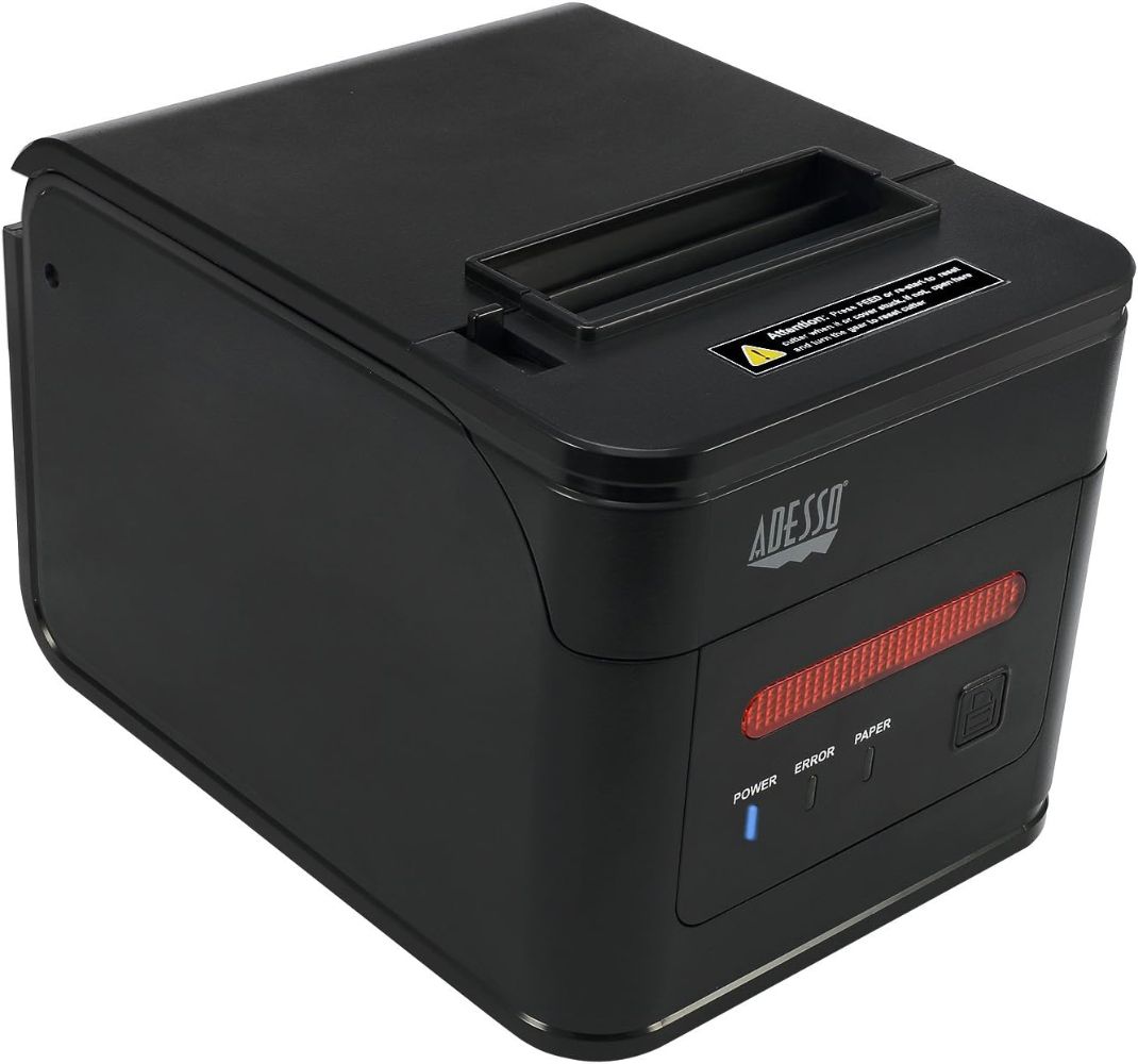 Adesso NuPrint 210 Receipt Printer - Black by Adesso - Image 5