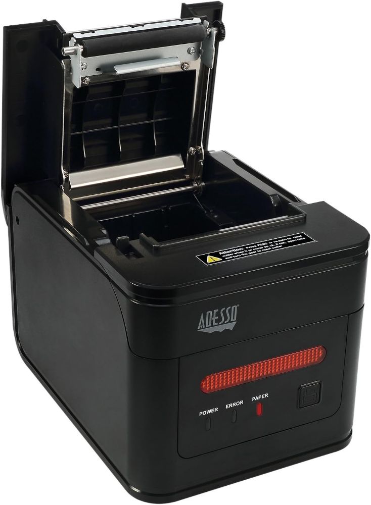 Adesso NuPrint 210 Receipt Printer - Black by Adesso - Image 8