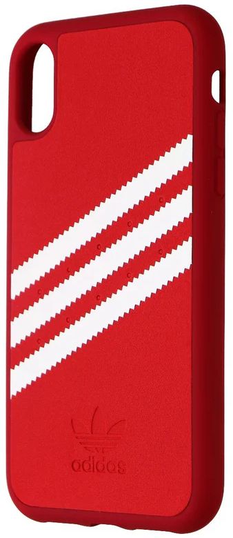 Adidas 3-Stripes Snap Phone Case for iPhone XR - Red/White Stripe by Adidas - Refurbished - Brand New condition - Image 2