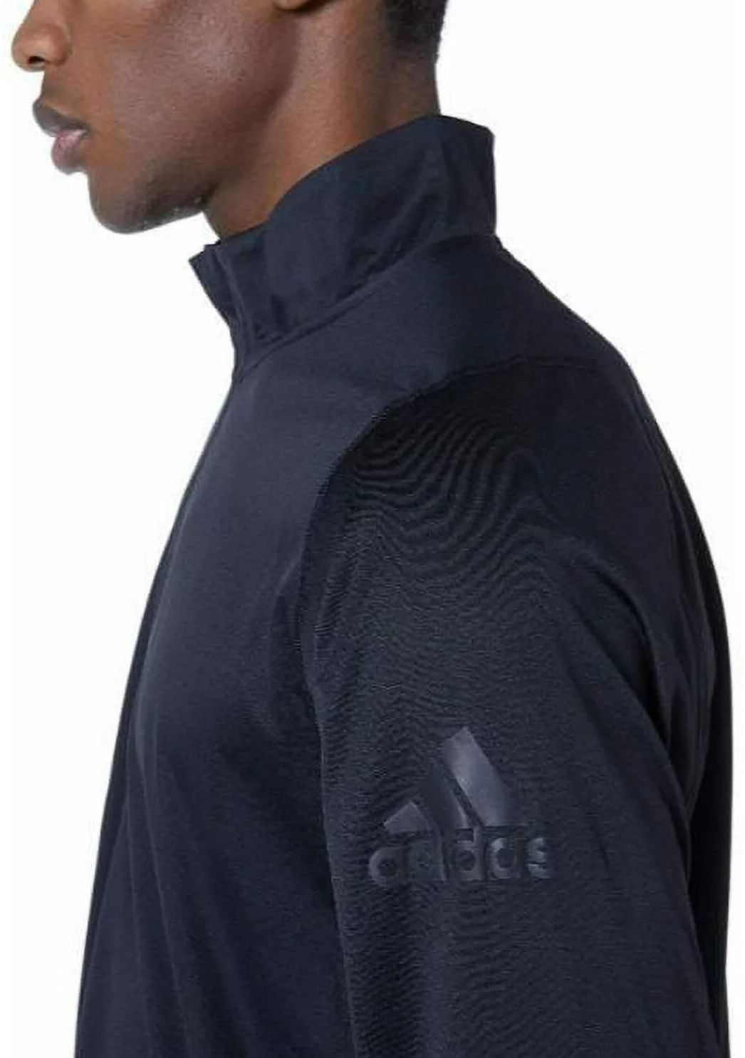 Adidas Men's Half Zip Track 2XL - Black by Adidas - Image 2