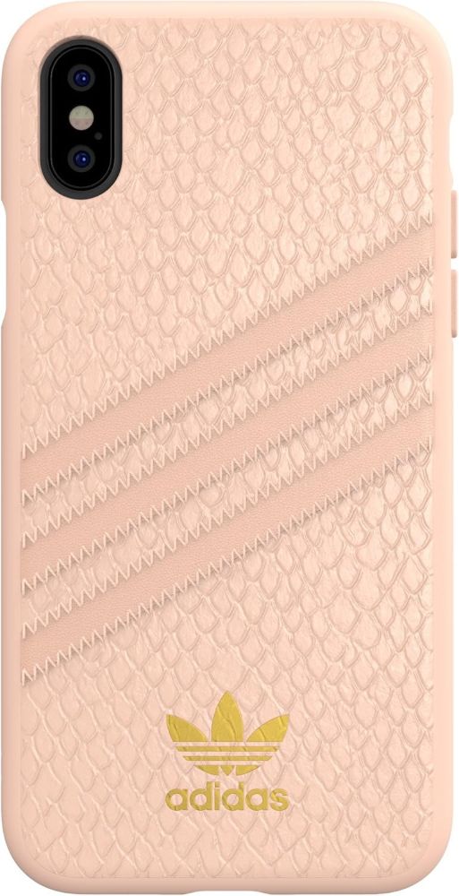 Adidas Snake Moulded 3-Stripes Samba Snap Phone Case for iPhone XR - Pink/Gold Metallic by Adidas - Refurbished - Brand New condition - Image 2