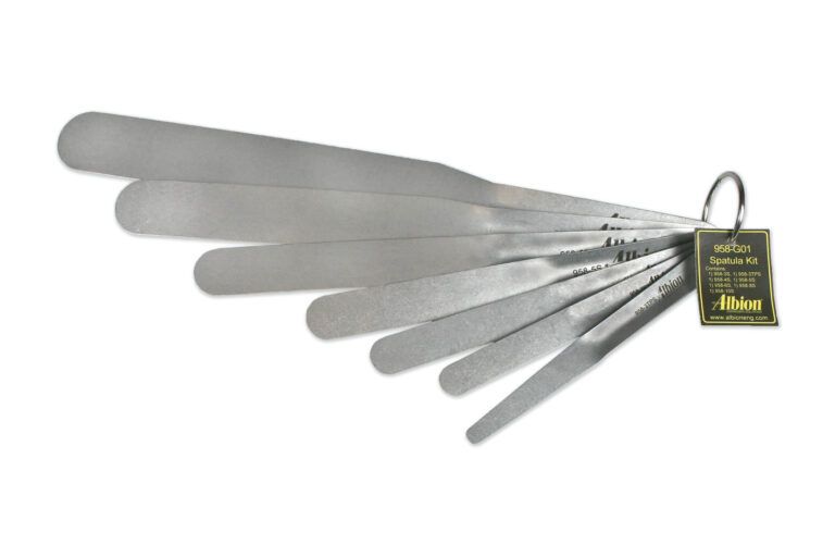 Albion Engineering 958-G01 Streamline Caulk Spatula Set (Pack of 7) - Stainless Steel by Albion - Image 2