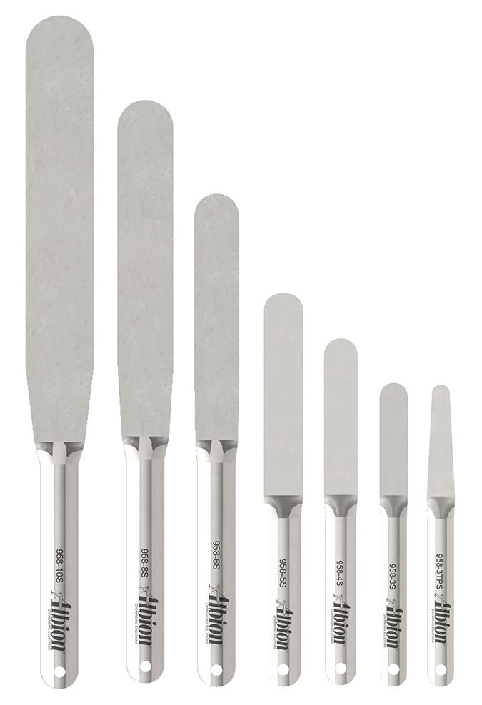 Albion Engineering 958-G01 Streamline Caulk Spatula Set (Pack of 7) - Stainless Steel by Albion - Image 3