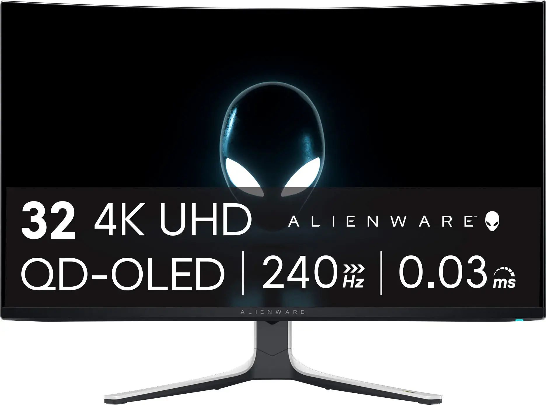 Refurbished Alienware AW3225QF Curved Gaming Monitor 31.6