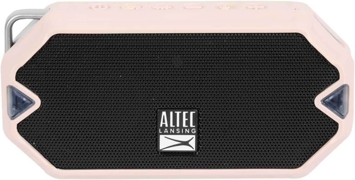 Altec Lansing HydraMini Everything Proof Speaker - Petal Pink by Altec Lansing - Refurbished - Like New condition - US$20.94