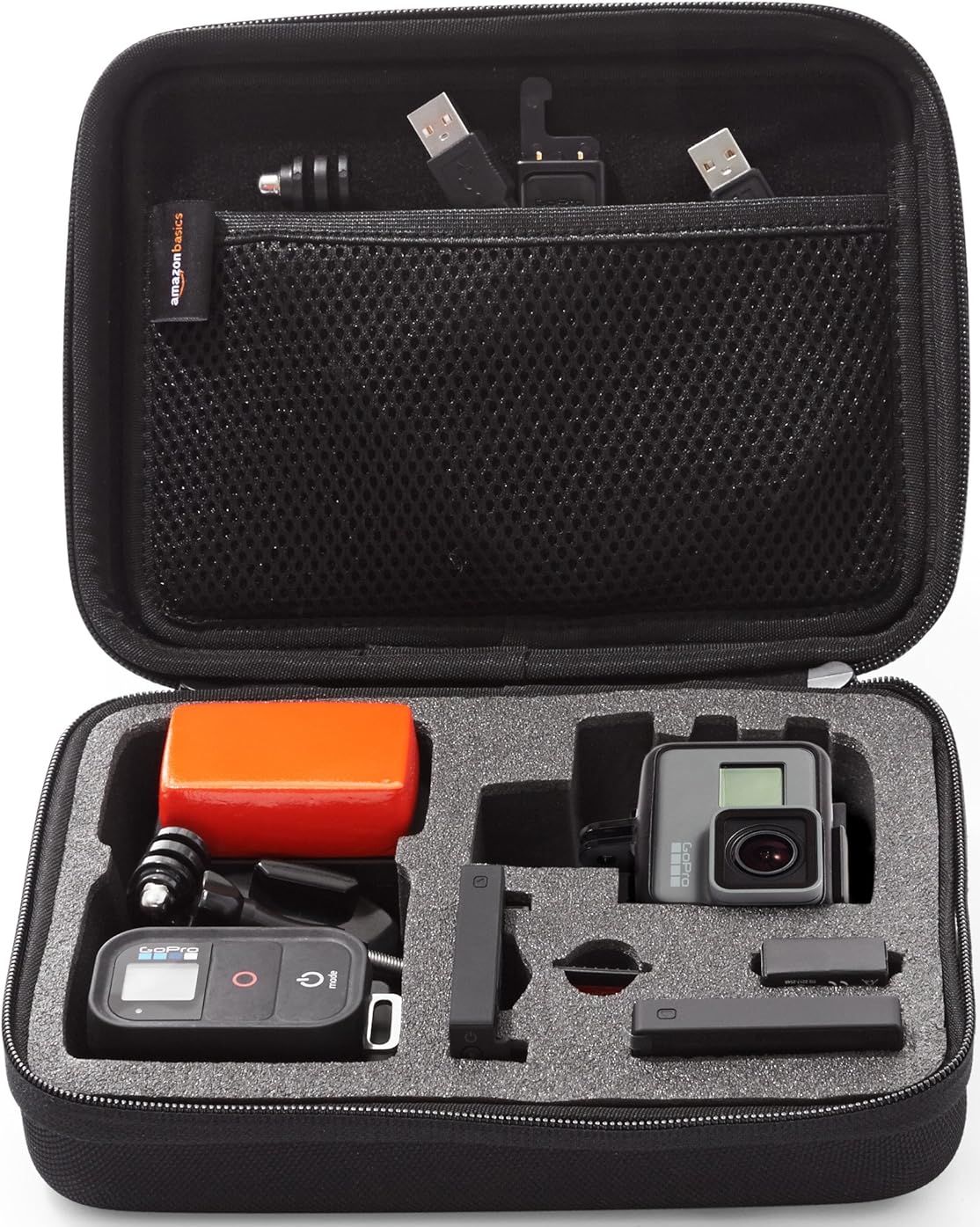 Amazon Basics Small Carrying Case for GoPro - Black by Amazon Basics - Image 4