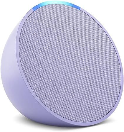 Amazon Echo Pop Smart Speaker - Lavender Bloom by Amazon - Refurbished - Brand New condition - CA$50.89