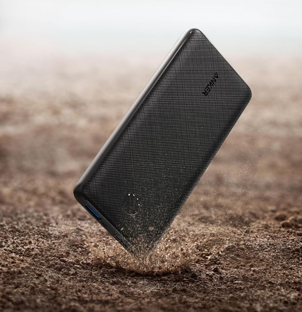 Anker 313 Power Bank (PowerCore 10K) | A1229 - Black by Anker - Refurbished - Like New condition - Image 4