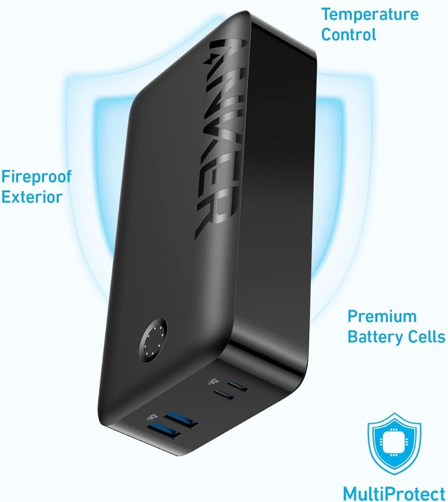 新品未開封 Anker アンカー 347 Power Bank 40000mah Refurbished Anker 347 Power Bank (PowerCore 40K) | A1377 | Reebelo US