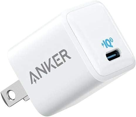 Anker 511 USB C Charger 20W - White by Anker - Refurbished - Very Good condition - US$26.88