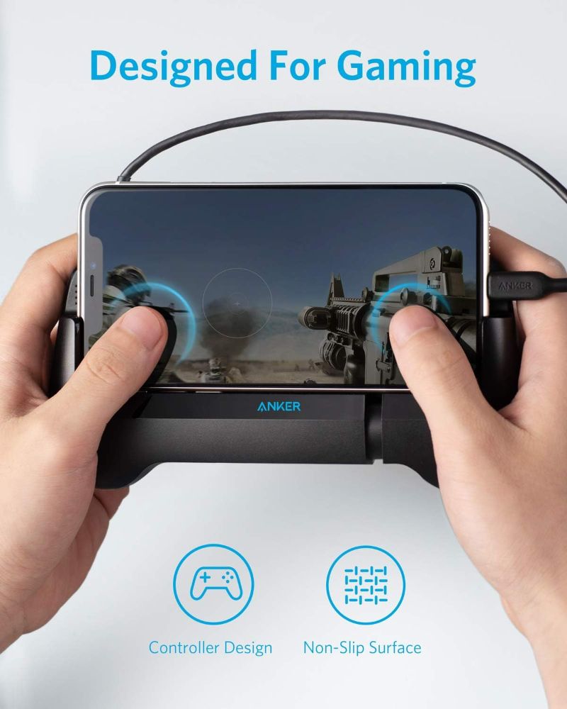 Anker A1254 PowerCore Play 6K Portable Charger for Mobile Gaming - Black by Anker - Refurbished - Like New condition - Image 4