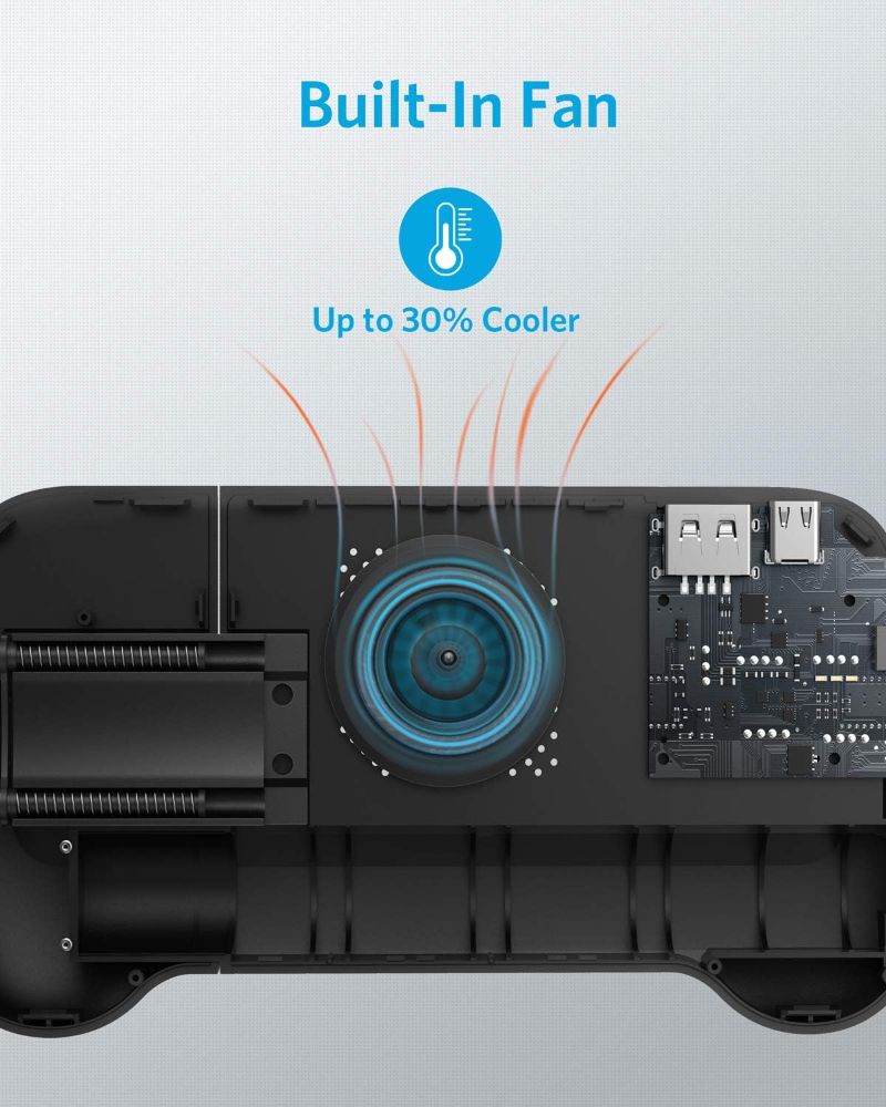 Anker A1254 PowerCore Play 6K Portable Charger for Mobile Gaming - Black by Anker - Refurbished - Like New condition - Image 7