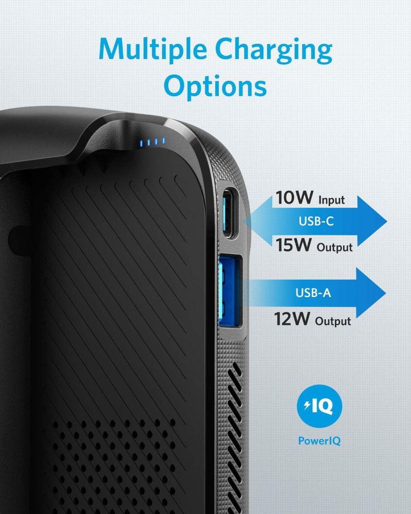 Anker A1254 PowerCore Play 6K Portable Charger for Mobile Gaming - Black by Anker - Refurbished - Like New condition - Image 8
