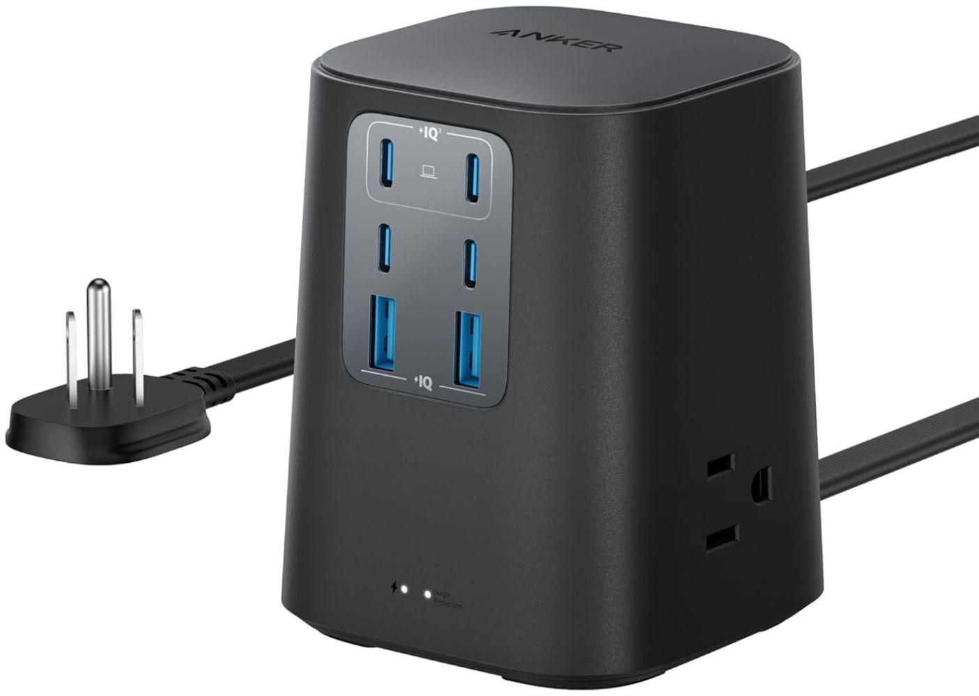 Anker Charging Station 9-in-1 (100W) 5ft | A91C6 - Black Stone by Anker - Refurbished - Premium condition - US$40.98