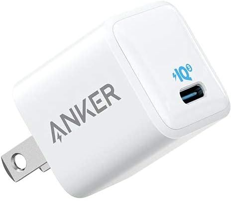 Anker Powerport III Nano USB-C Fast Charger Adapter 18W (A2616) - White by Anker - Refurbished - Very Good condition - US$21.63