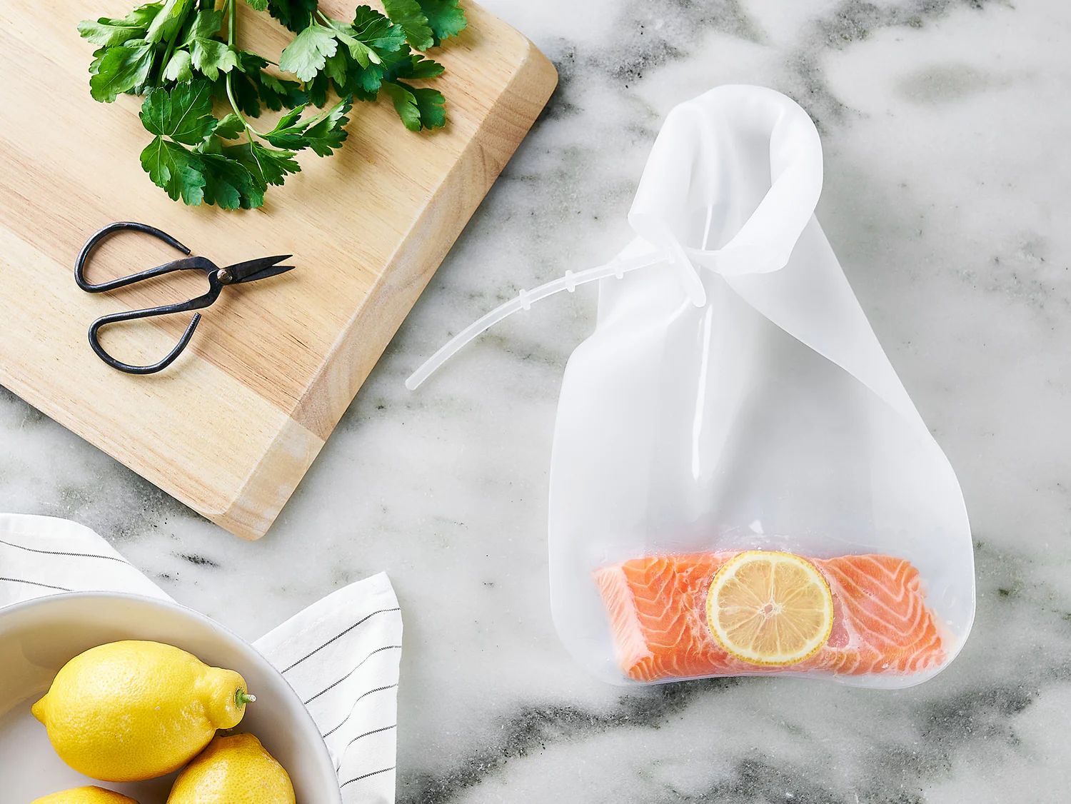 Anova Precision Reusable Silicone Clear Bag (Large) - Clear by Anova - Image 4