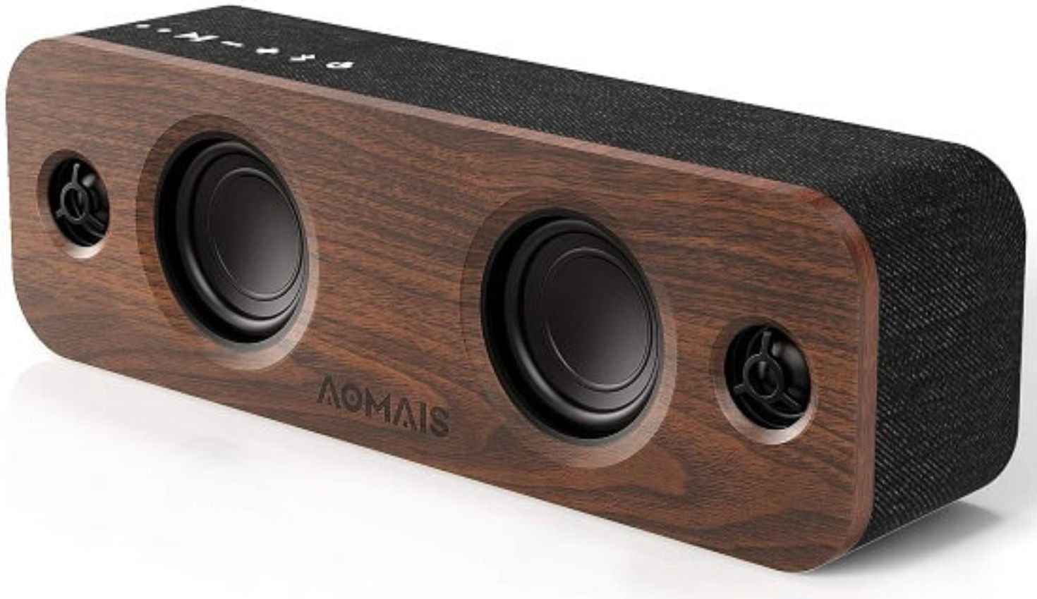 AOMAIS Life 30W Loud Home Audio Bluetooth Wireless Speaker - Dark Brown by AOMAIS LIFE - Refurbished - Premium condition - US$40.98