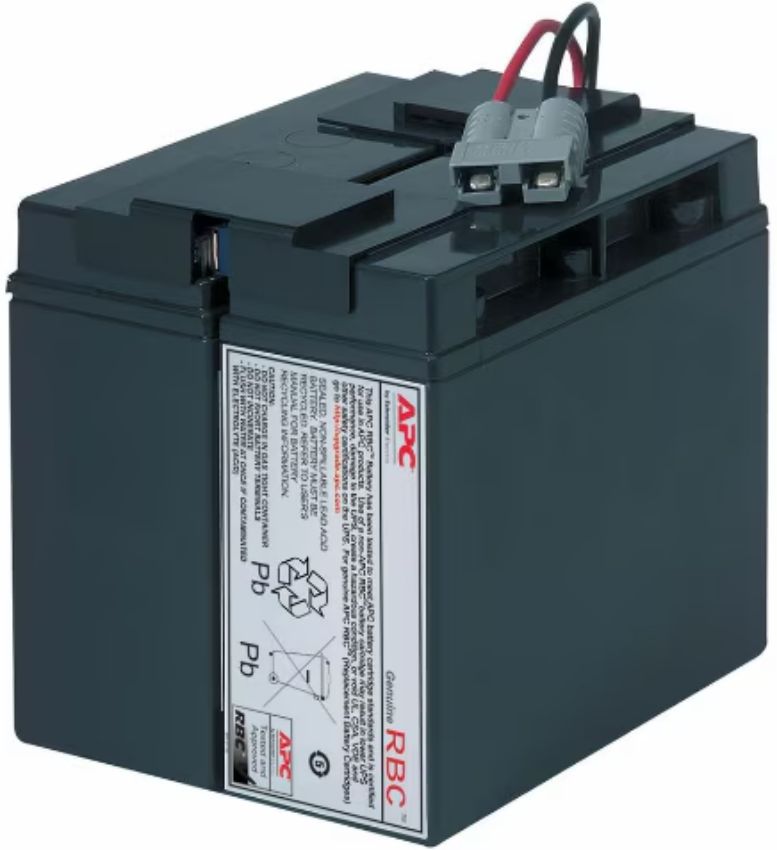 APC Replacement Battery Cartridge RBC55 for Smart-UPS Line 12V 17Ah Lead-Acid Battery - Black by APC - Image 2
