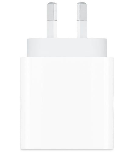 Apple 20W USB-C Power Adapter (AU) with USB-C to Lightning Cable (1m) - White by Apple - Image 2