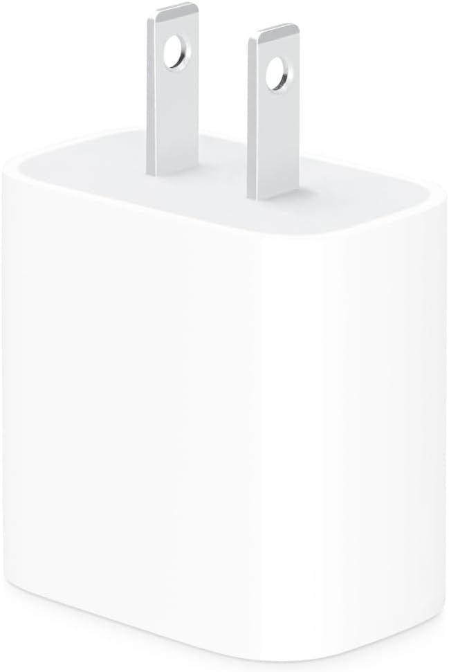 Apple 20W USB-C Power Adapter (US) - White by Apple - Refurbished - Premium condition - US$13.98
