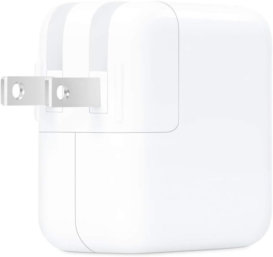 Apple 30W 2-Prong Electrical Plug USB-C Power Adapter | 1882 - White by Apple - Image 3