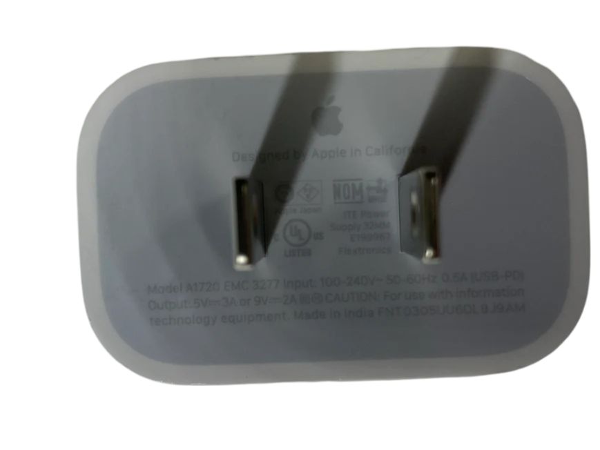 Apple A1720 Travel Adapter (Bulk Packaging) - White by Apple - Refurbished - Brand New condition - US$20.98