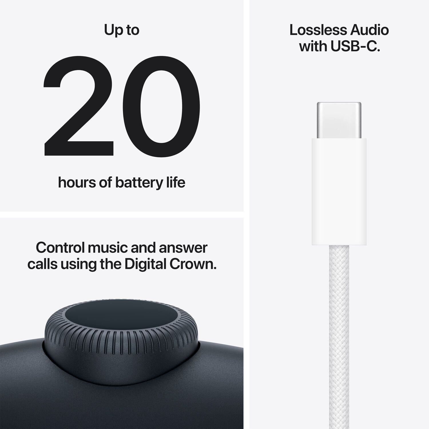 Apple AirPods Max 2 (2026) - Midnight by Apple - Refurbished - Good condition - Image 5